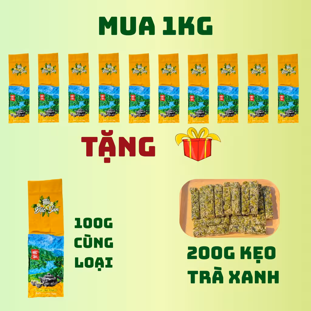 1kg trà đinh lộc mạn nhu trà xanh thái nguyên