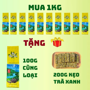 1kg trà nõn tôm đặc biệt mạn nhu trà xanh thái nguyên