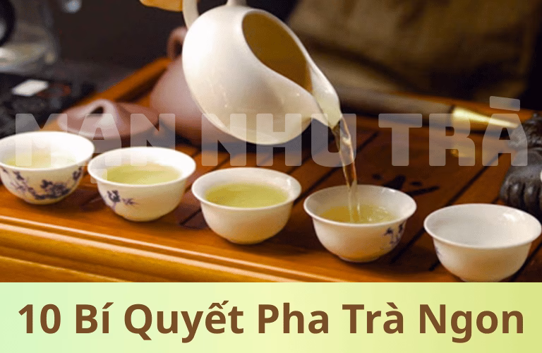 cách pha trà ngon trà xanh thái nguyên