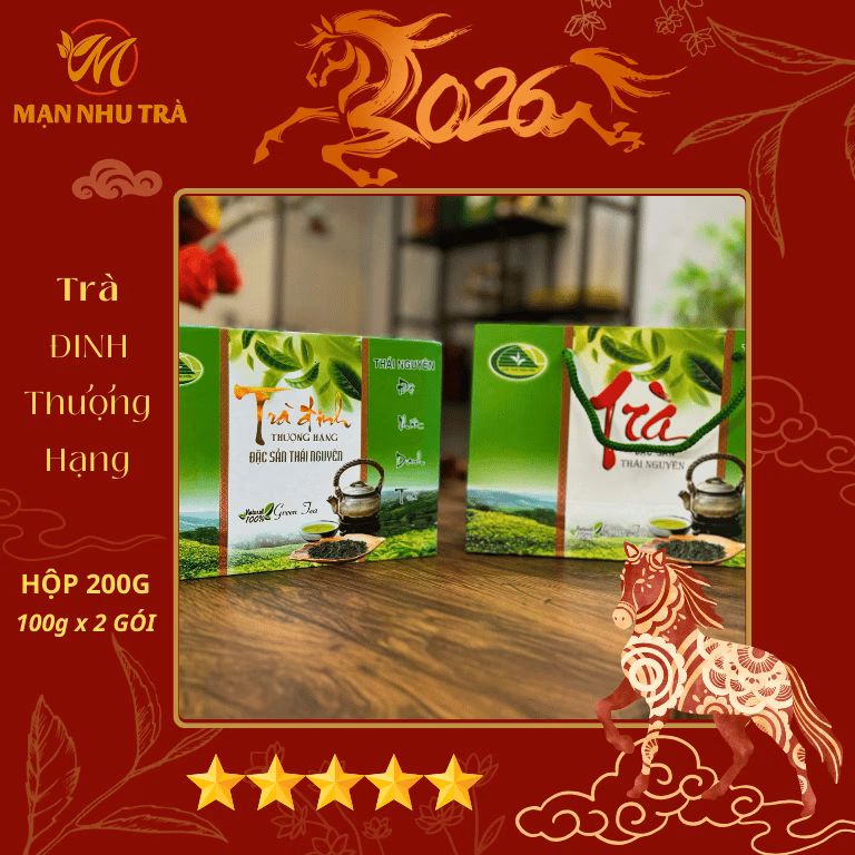 hop-tra-dinh-bieu-tang-200g-sang-trong-xanh-la hộp trà đinh biếu tặng 200g sang trọng xanh lá