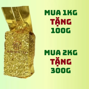 2kg 1kg trà tấm nõn tôm mạn nhu trà xanh thái nguyên