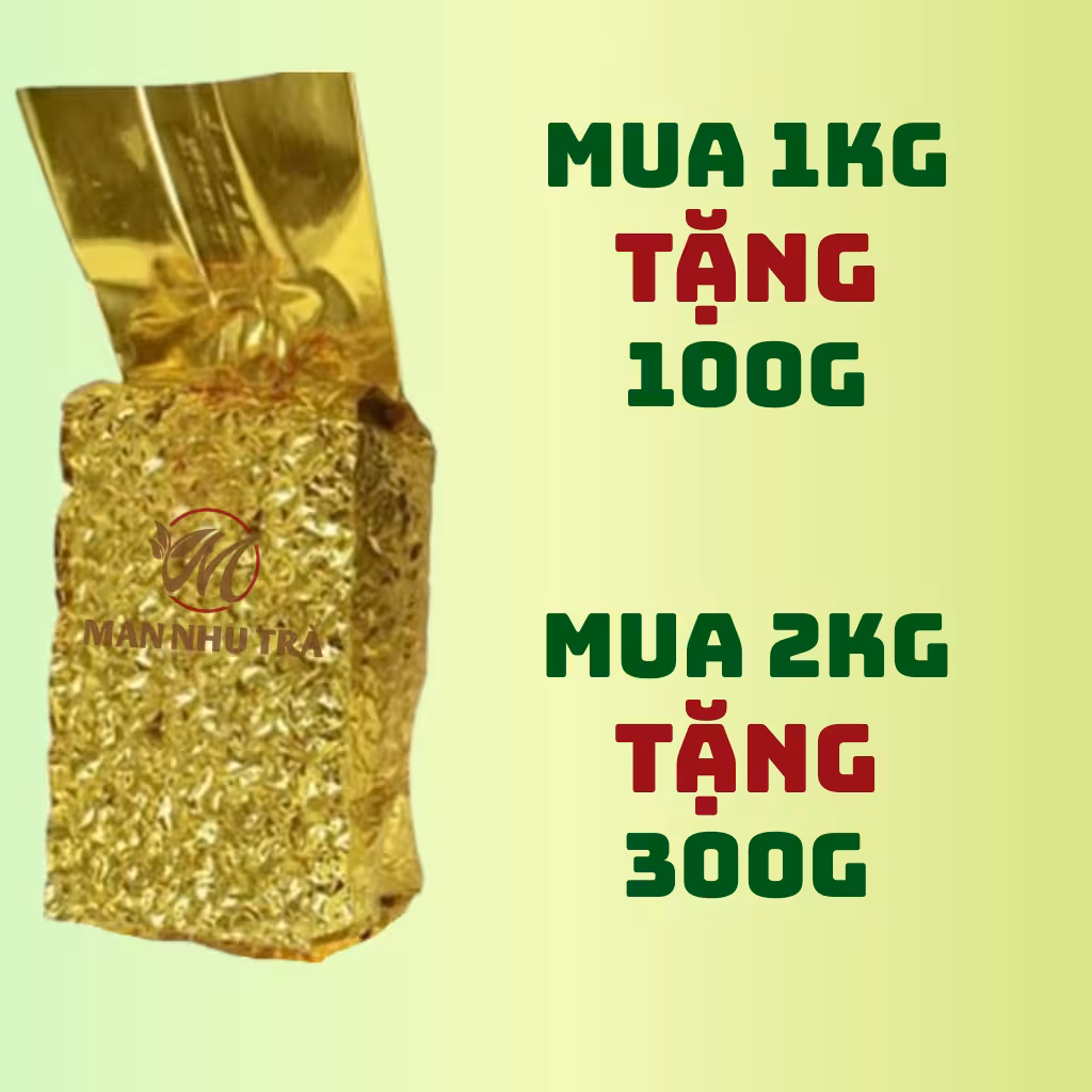 2kg 1kg trà tấm nõn tôm mạn nhu trà xanh thái nguyên