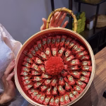 hộp trà móc câu biếu tặng mạn nhu trà thái nguyên sang trọng 700g